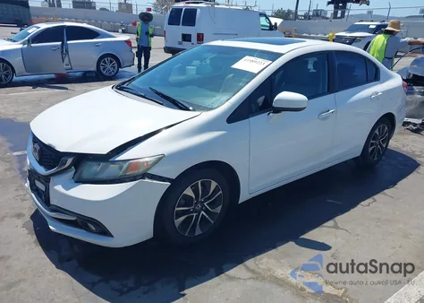 2014 Honda Civic Ex from USA, damaged, VIN 19XFB2F88EE203035